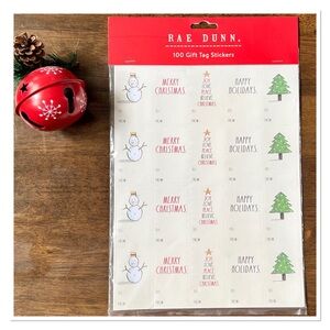 RAE DUNN Gift Tag Stickers (100pcs) 🆕🏷️